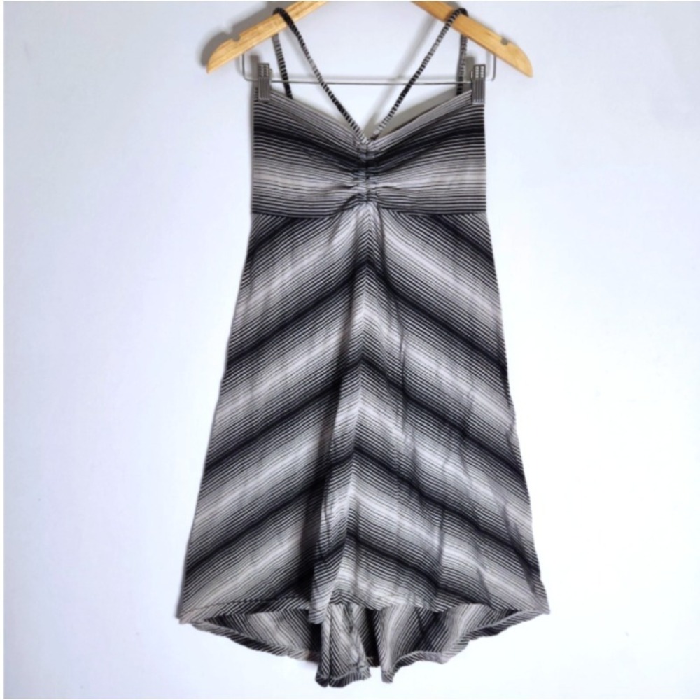 Patagonia Kamala Convertible Dress Skirt Women's Small Chevron Organic Cotton - Picture 2 of 7